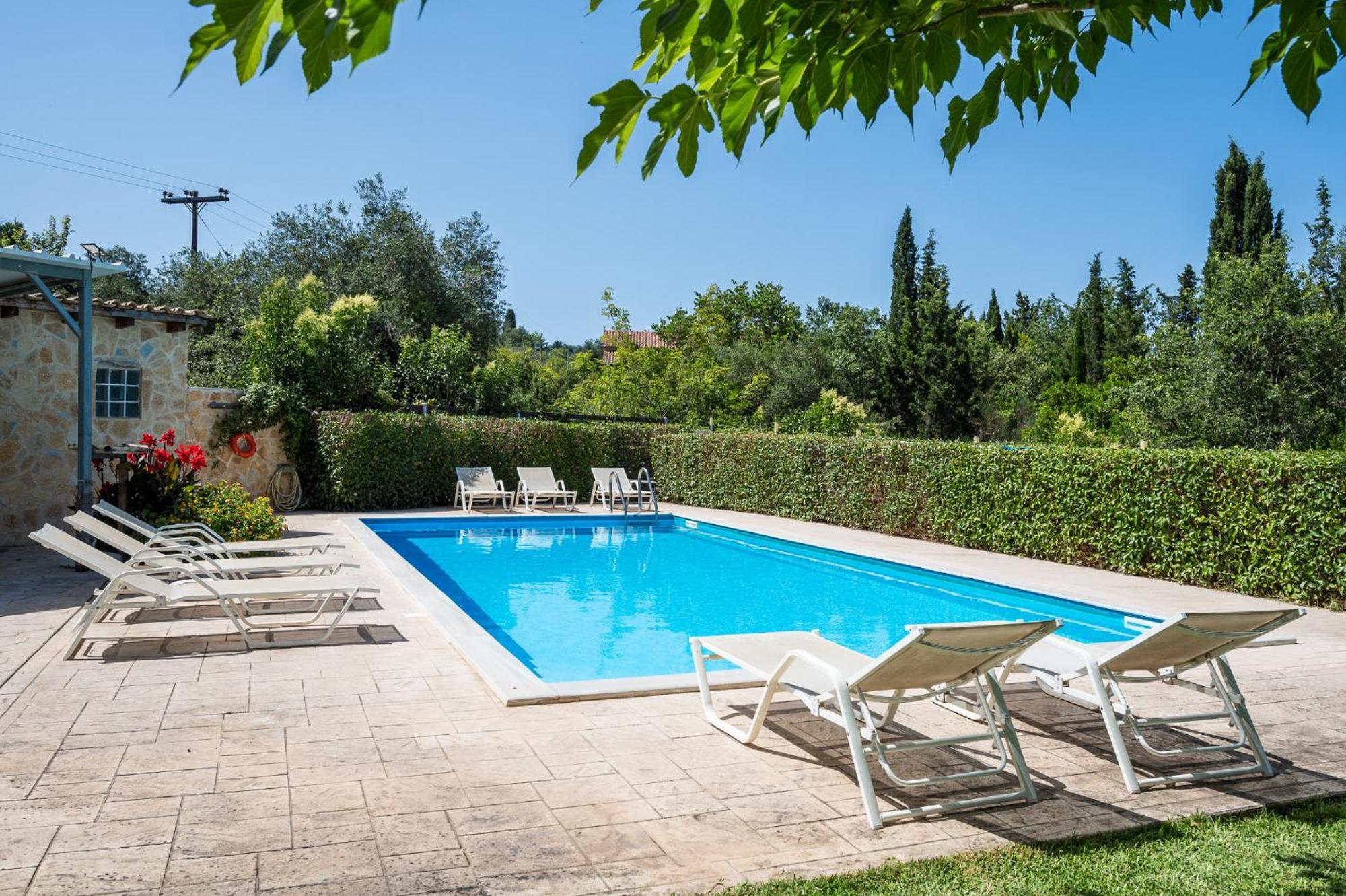Villa Nefeli With Private Pool By Konnect Dassia  Dış mekan fotoğraf